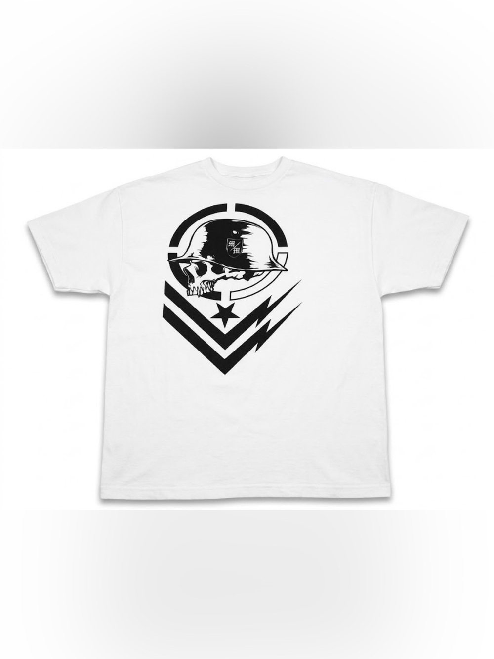Metal Mulisha T-Shirt Mens XXL White Graphic Skull Y2K Motocross Biker
